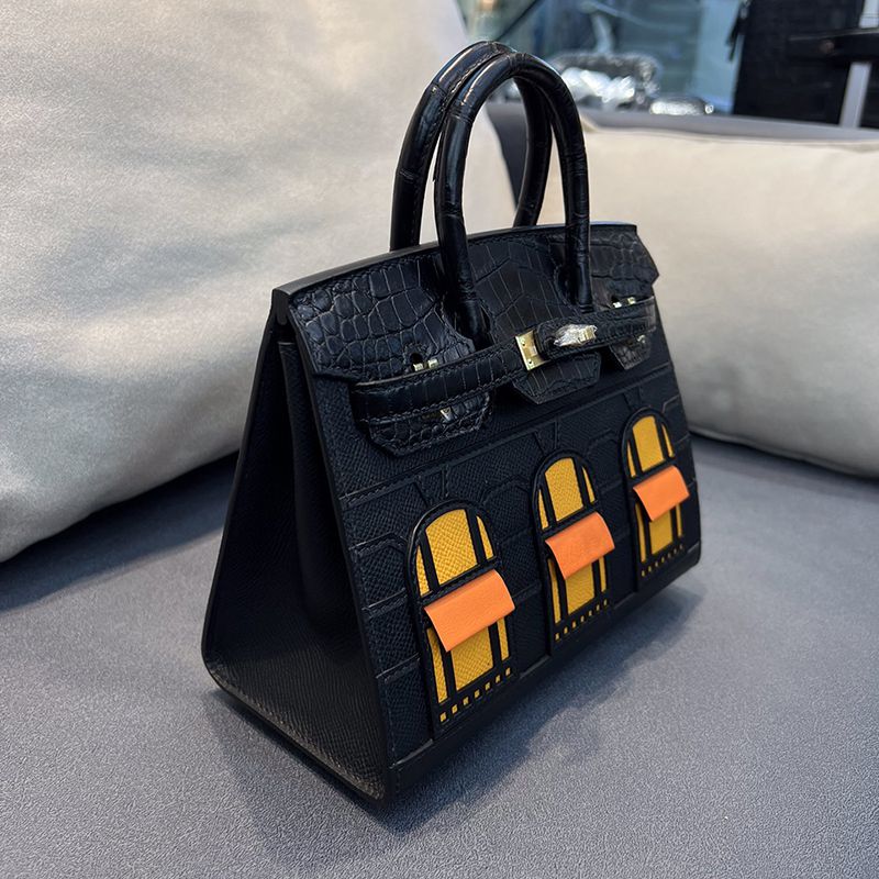 エルメス バーキン スーパーコピー 20cm ヴォーマダム×アリゲーターマット×スイフト